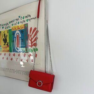 Rebecca Minkoff Red Leather Shoulder Bag